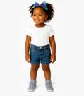 Short Infantil Jeans Com Bolsos Select Azul