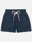 Short Infantil Menina Denim Azul Jeans Escuro Mundo Cinti