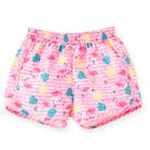 Short Infantil Menina Rosa Tactel Pingo Lelê
