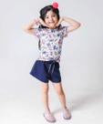 Short Infantil Moletinho Clochard Marisa Tam 4 a 10 Az-34144