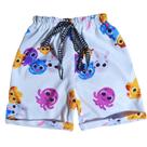 Short infantil tactel Mauricinho Bolofofos Safari menino Short infantil tactel Mauricinho Bolofofos Safari menino