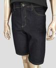 Short jeans azul marinho, para trabalho