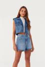 Short jeans boyfriend jeans