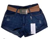Short Jeans com cinto