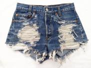Short jeans destroyed Short jeans destroyed