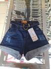 Short jeans feminina