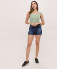 Short Jeans Feminino Cintura Alta-33008