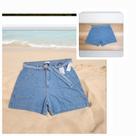 Short jeans feminino Marisa cintura alta N 44