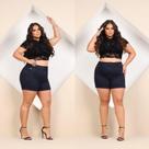 Short Jeans Miller Plus Size