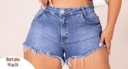Short jeans plus