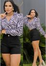 Short jeans preto