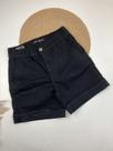 Short Jeans Preto Feminino Via Atual Ref. 3570