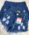 Short jeans sem laycra