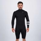 Short John Hurley M Advant 2/2 LS Springsuit Manga Longa Preto