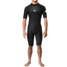 Short John Rip Curl Freelite 2mm Neoprene E3 Leve Durável Back Zip Flatlock
