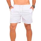 Short Linho Masculino Mauricinho Básico Premium Casual Confortável Verão