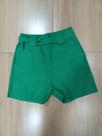 Short liso verde