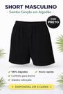 Short Masculino 100 Algodão Confortável para Dormir PP ao G6 Leve Respirável