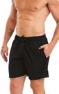 Short Masculino Bermuda Mauricinho Linho Cru Leve Slim Preto Short Masculino Bermuda Mauricinho Linho Cru Leve Slim Preto