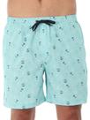 Short Masculino Com Elástico Galaxy Strech Elementos Verde
