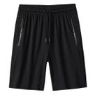 Short Masculino Corrida Academia leve com bolsos ziper -
