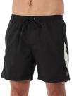 Short Masculino Cós Elástico Stretch Recorte Anistia Preto