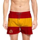 Short Masculino Estampa Espanha Copa Praia Lazer Moda Verão