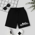 Short Masculino Infantil Estampa Gamer 116 Moda Streetwear Menino De 2 a 14 Anos Escola Creche