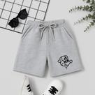 Short Masculino Infantil Estampa Pato Street 118 Modinha Kids Junior Street Skate Presente Fofo