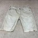 Short masculino jeans branco tam 36