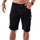 Short masculino jeans moderno rasgado Short masculino jeans moderno rasgado