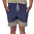 Short Masculino Nicoboco Detalhe Logo Marinho/Verde