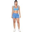 Short Microfibra Feminino 100 Poliéster Azul Riviera P - basic+ Short Microfibra Feminino 100 Poliéster Azul Riviera P - basic+