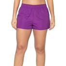 Short Microfibra Feminino 100 Poliéster Roxo M - basic+