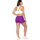 Short Microfibra Feminino 100 Poliéster Roxo P - basic+ Short Microfibra Feminino 100 Poliéster Roxo P - basic+