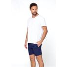 Short microfibra masculino basic + azul escuro gg - 100 poliéster - sem forro - tecido plano - basi