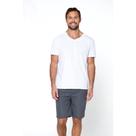 Short microfibra masculino basic + cinza chumbo G - 100 poliéster - sem forro - tecido parcial - ba Short microfibra masculino basic + cinza chumbo G - 100 poliéster - sem forro - tecido parcial - ba