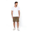 Short microfibra masculino basic + verde militar M - 100 poliéster - sem forro - tecido parcial - B