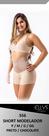 Short modelador cinta aperta barriga feminino