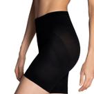 Short Modelador Feminino Cintura Alta Sem Costura Confortável P/ Reduz Barriga Modela Coxas Tecido Roupa Fitness