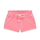 Short Moletinho Infantil Menina Rosa Somnii