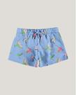 Short Moletinho Pássaros Infantil Menina Moletinho Leve Malwee Kids