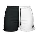 Short Moletom Feminino Com 2 Bolsos Fenda Lateral Básico Casual Treino