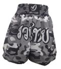 Short Muay Thai Camuflado Vettor