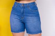 Short Pedal Cintura Alta Feminino