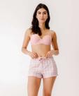 Short Pijama Feminino Avulso Estampa Xadrez Marisa-29005