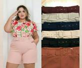 Short Plus Size Alfaiataria Short Plus Size Alfaiataria