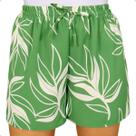 Short Plus Size Estampado Com Bolso Leve Tecido Duna