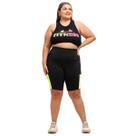 Short Plus Size Feminino Ginástica Academia Bermuda Fitness G5 e G6 Short Plus Size Feminino Ginástica Academia Bermuda Fitness G5 e G6