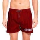 Short Praia Estampa Canada Masculino Países Copa Verão Moda